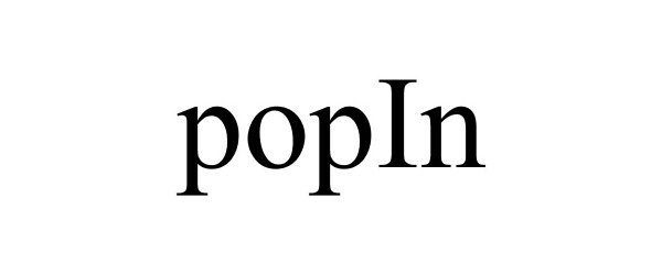 Trademark Logo POPIN
