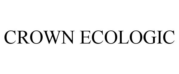  CROWN ECOLOGIC