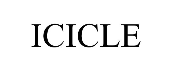 Trademark Logo ICICLE