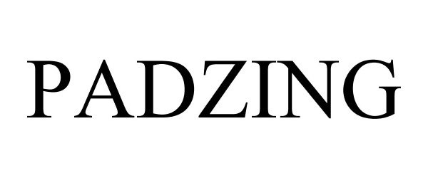 Trademark Logo PADZING