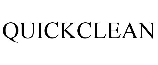 Trademark Logo QUICKCLEAN