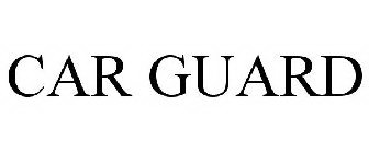 Trademark Logo CAR GUARD