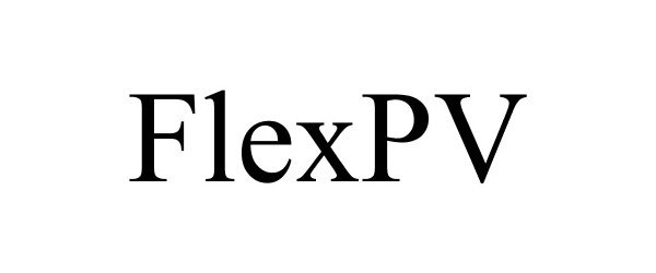 Trademark Logo FLEXPV