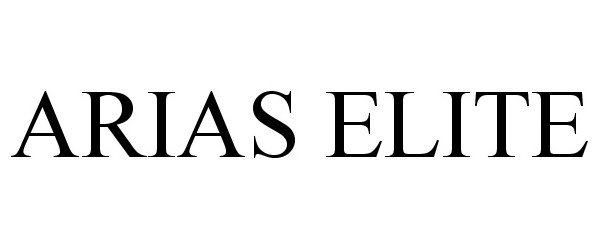 Trademark Logo ARIAS ELITE