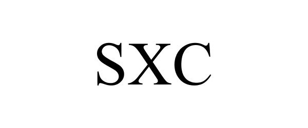 Trademark Logo SXC