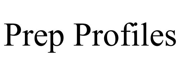 Trademark Logo PREP PROFILES
