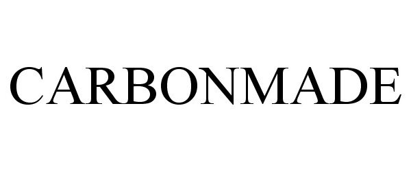Trademark Logo CARBONMADE