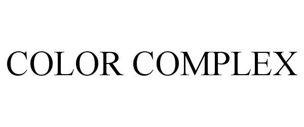 Trademark Logo COLOR COMPLEX