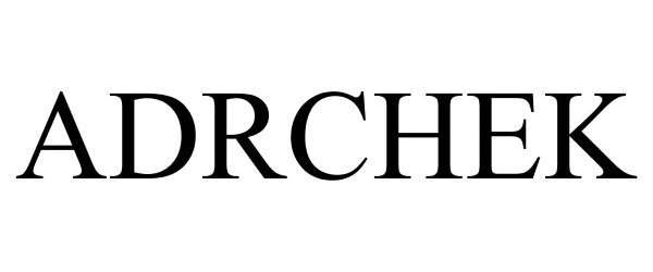 Trademark Logo ADRCHEK