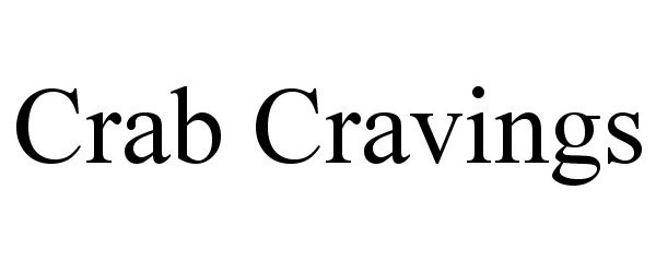 Trademark Logo CRAB CRAVINGS