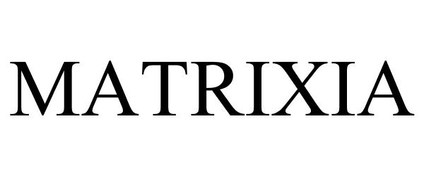 Trademark Logo MATRIXIA