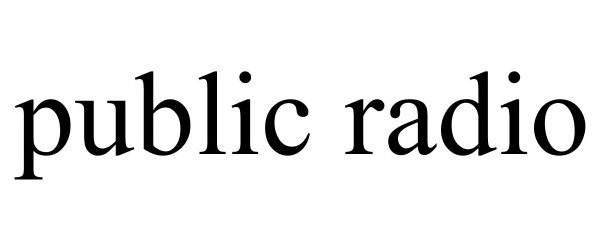 PUBLIC RADIO