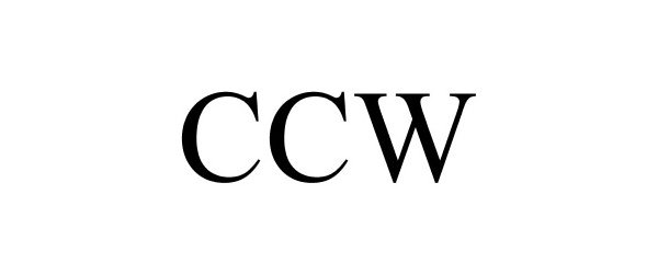 Trademark Logo CCW
