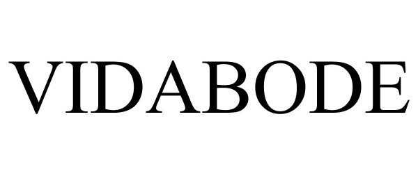 Trademark Logo VIDABODE