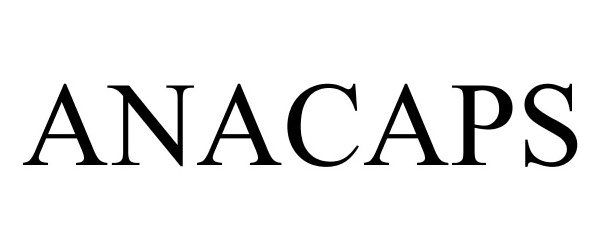 Trademark Logo ANACAPS