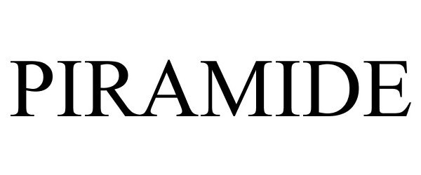 Trademark Logo PIRAMIDE