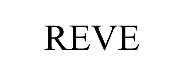 Trademark Logo REVE