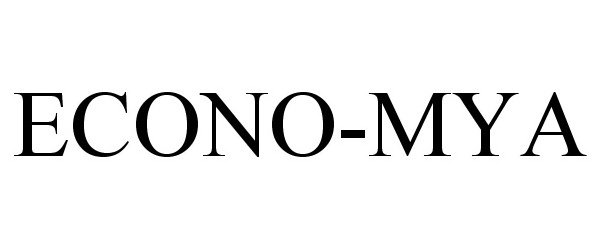 Trademark Logo ECONO-MYA
