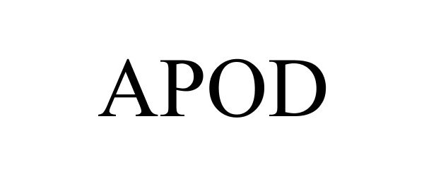 Trademark Logo APOD