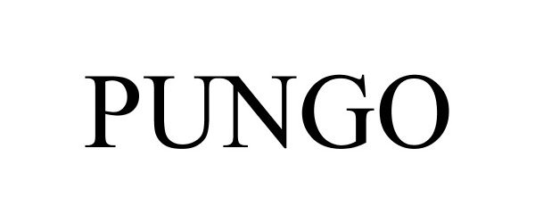 Trademark Logo PUNGO