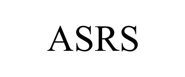 Trademark Logo ASRS