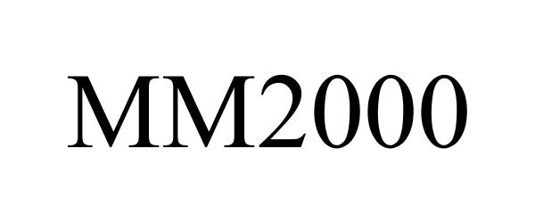 Trademark Logo MM2000