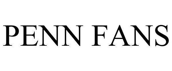 Trademark Logo PENN FANS