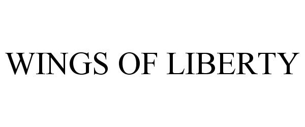 Trademark Logo WINGS OF LIBERTY
