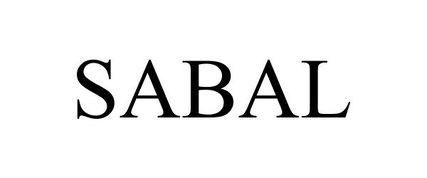Trademark Logo SABAL