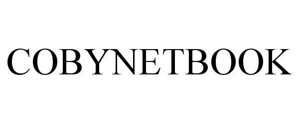 Trademark Logo COBYNETBOOK