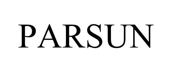Trademark Logo PARSUN
