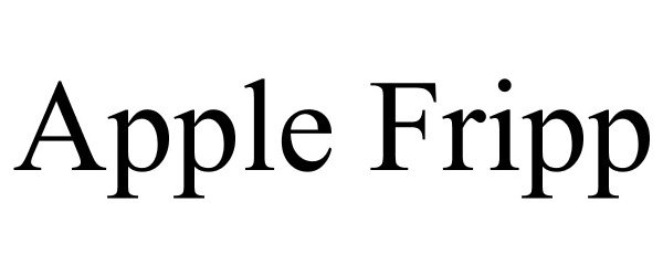  APPLE FRIPP