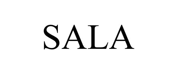 Trademark Logo SALA