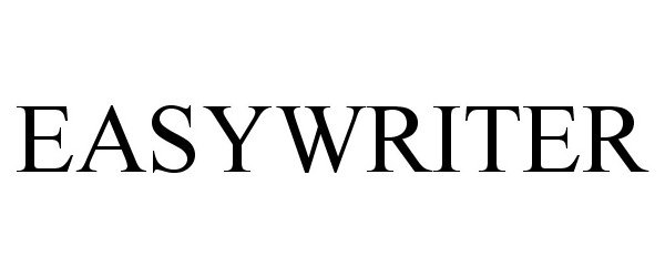  EASYWRITER