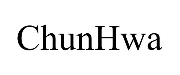 Trademark Logo CHUNHWA