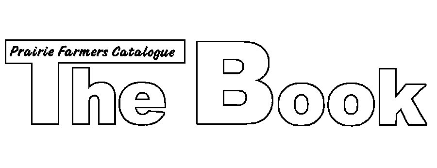 Trademark Logo THE BOOK PRAIRIE FARMERS CATALOGUE
