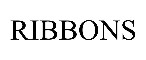 Trademark Logo RIBBONS
