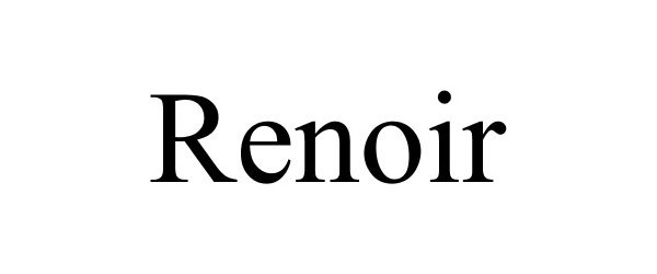 Trademark Logo RENOIR
