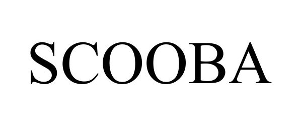 Trademark Logo SCOOBA