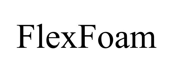 Trademark Logo FLEXFOAM