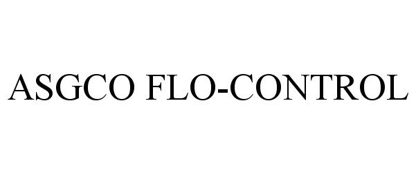  ASGCO FLO-CONTROL