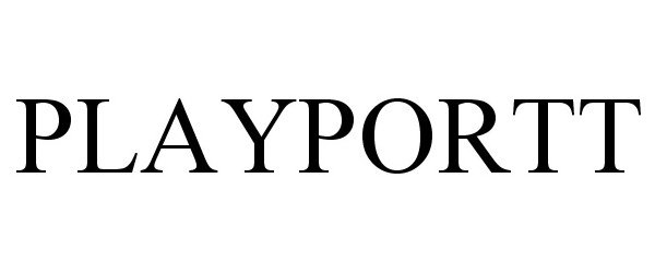 Trademark Logo PLAYPORTT