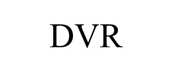 Trademark Logo DVR