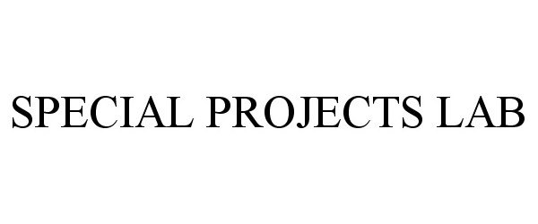  SPECIAL PROJECTS LAB