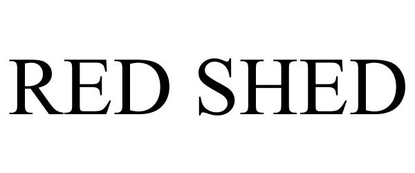 Trademark Logo RED SHED