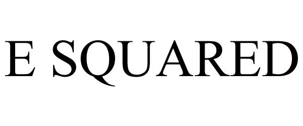 Trademark Logo E SQUARED