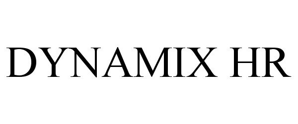 Trademark Logo DYNAMIX HR