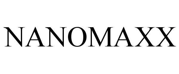 Trademark Logo NANOMAXX