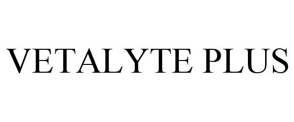 Trademark Logo VETALYTE PLUS