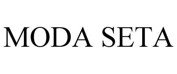  MODA SETA